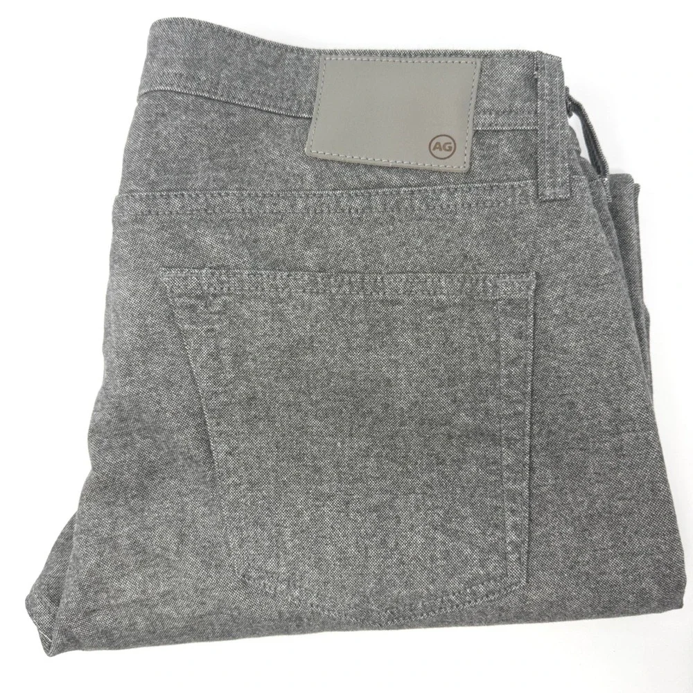 AG Adriano Goldschmied The Tellis Modern Slim Grey Pants Mens 35x28